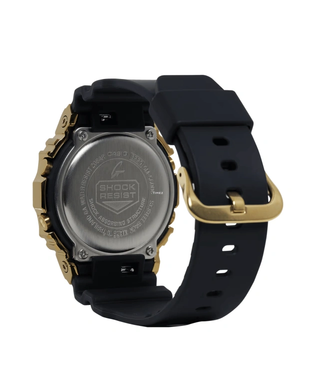 Casio,G-SHOCK 49.60x43.20mm,49.60x43.20mm,Resin,Stainless Steel,Black,Quartz,Countdown,Chronograph,Month,Date,Hardlex,Square,GM5600G,GM5600G-9