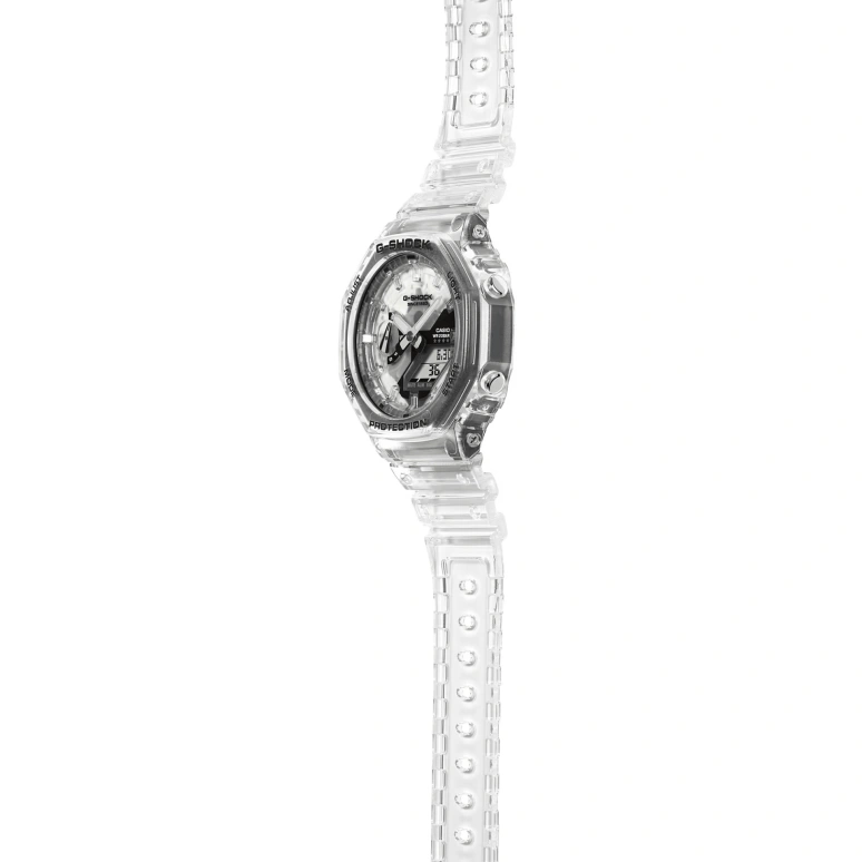 Casio,G-SHOCK 48.50x45.40mm,48.50x45.40mm,Resin,Ceramos,White,Quartz,Countdown,Chronograph,Month,Date,Hardlex,Round,GA2140RX,GA2140RX-7A