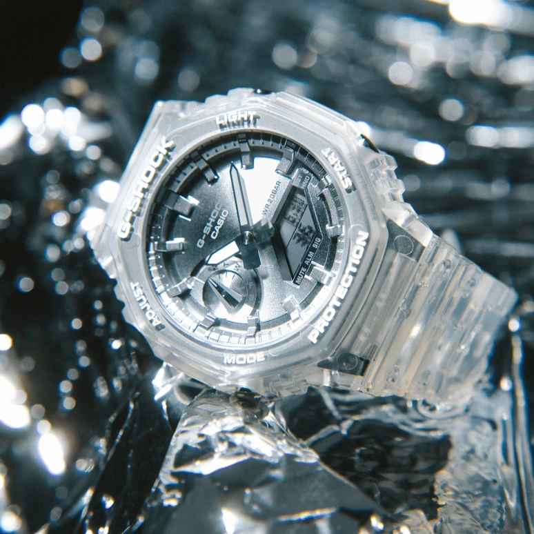 Casio,G-SHOCK 48.50x45.40mm,48.50x45.40mm,Carbon,Resin,Grey,Quartz,Countdown,Chronograph,Month,Date,Hardlex,Octagon,GA2100BM,GA2100BM-7A8