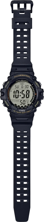 Casio,DIGITAL 51.30mm,51.30mm,Resin,Grey,Quartz,Chronograph,Month,Date,Day,Plexi,Round,AE1500WHX,AE1500WHX-1AV