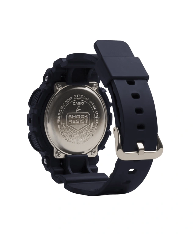 Casio,G-SHOCK 45.90mm,45.90mm,Resin,Black,Quartz,Countdown,Chronograph,Month,Date,Hardlex,Round,GMAS140M,GMAS140M-1A