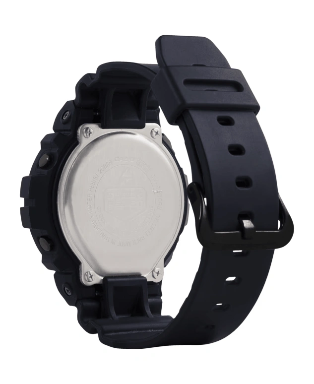 Casio,G-Shock 6900 50mm,50mm,Resin,Black,Quartz,Countdown,Chronograph,Month,Date,Hardlex,Round,DW6900BB,DW6900BB-1