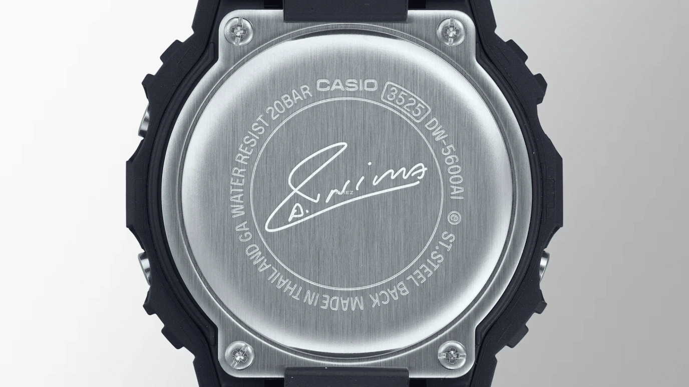 Casio,G-SHOCK 48.90x42.80mm,48.90x42.80mm,Bio-sourced,Resin,Black,Quartz,Countdown,Chronograph,Month,Date,Hardlex,Square,DW5600AI,DW5600AI-1