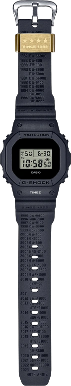 Casio,G-SHOCK 48.90x43.80mm,48.90x43.80mm,Bio-sourced,Resin,Black,Quartz,Countdown,Chronograph,Month,Date,Hardlex,Square,DWE5657RE,DWE5657RE-1