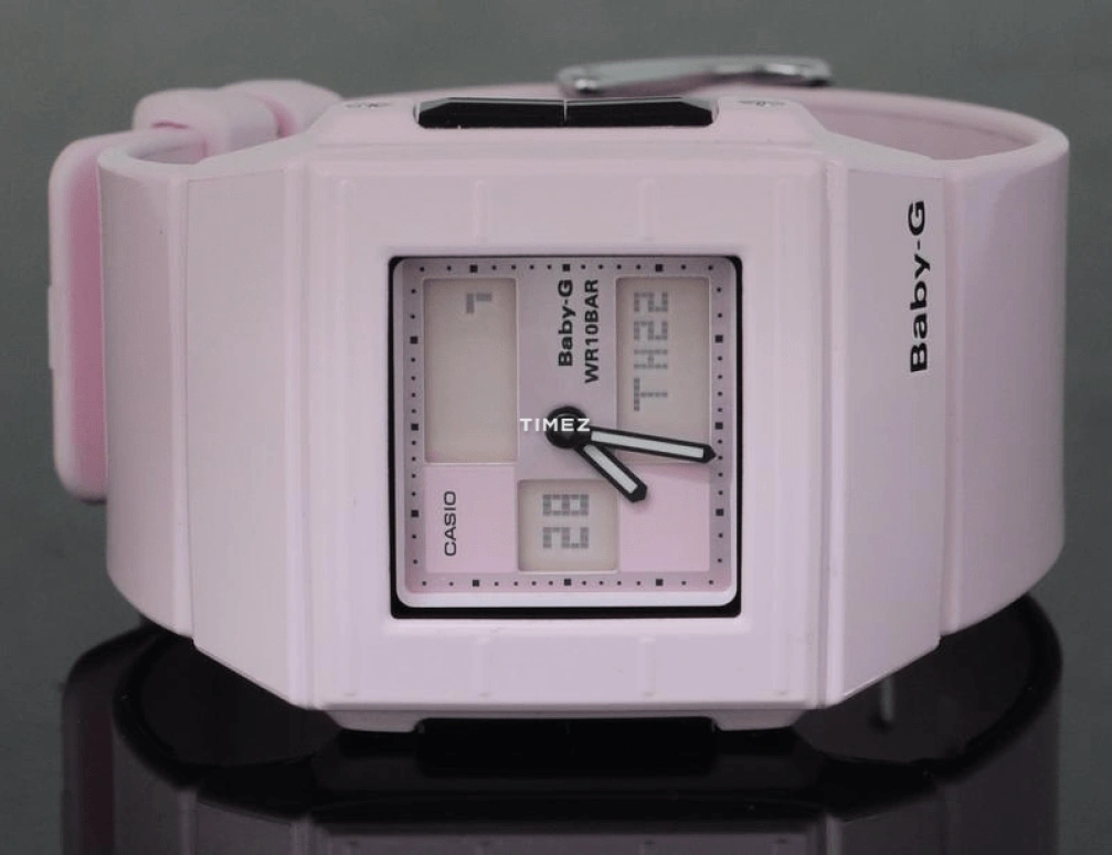 Casio,BABY-G 36mm,36mm,Acrylic,Plastic,Pink,Quartz,BGA,BGA-200-4E2