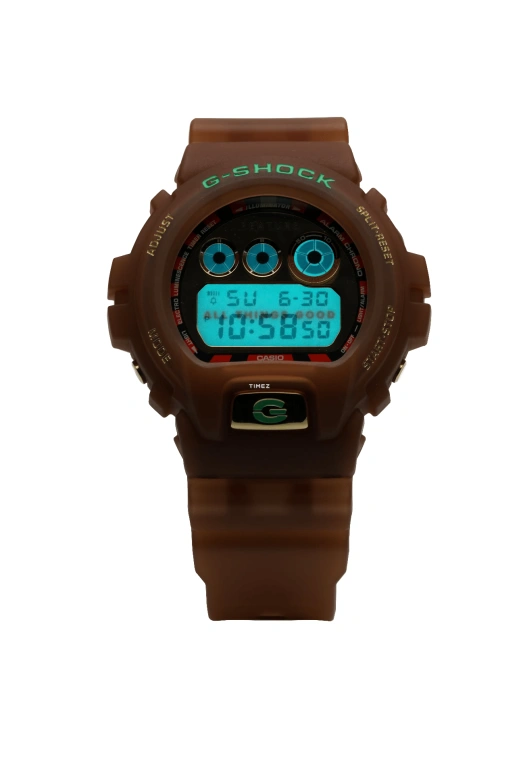 Casio,G-Shock 6900 50mm,50mm,Resin,Cream,Quartz,Countdown,Chronograph,Month,Date,Hardlex,Round,DW6900FTR23B,DW6900FTR23B-5