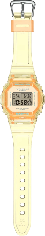 Casio,BGD-565 42.10x37.90mm,42.10x37.90mm,Resin,Grey,Quartz,Countdown,Chronograph,Month,Date,Hardlex,Square,BGD565SJ,BGD565SJ-9