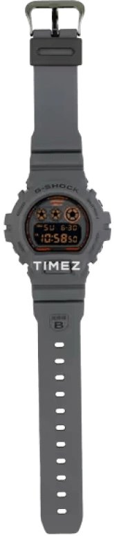 Casio,G-Shock 6900 53.20x50mm,53.20x50mm,Resin,Grey,Black,Quartz,Countdown,Chronograph,Month,Date,Hardlex,Round,DW6900LVS238
