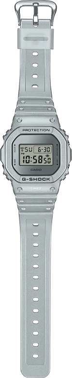 Casio,G-SHOCK 48.90x42.80mm,48.90x42.80mm,Resin,Grey,Quartz,Countdown,Chronograph,Month,Date,Hardlex,Square,DW5600FF,DW5600FF-8