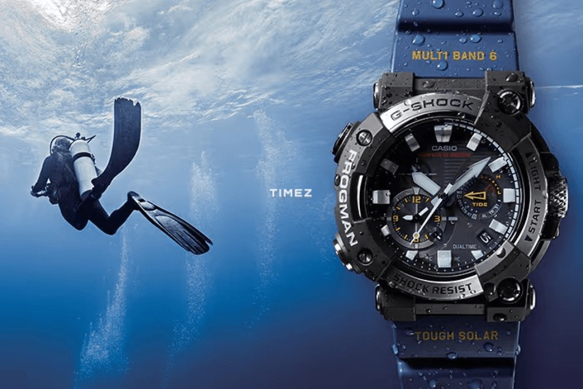 Casio,MASTER OF G - SEA 51.70mm,51.70mm,Carbon,Black,Quartz,Countdown,Chronograph,Day,Dule Time,Sapphire,Round,GWFA1000,GWFA1000-1A2