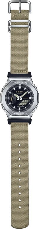 Casio,G-SHOCK 44.40mm,44.40mm,Resin,Black,Quartz,Countdown,Chronograph,Month,Date,Hardlex,Octagon,GM2100C,GM2100C-5A