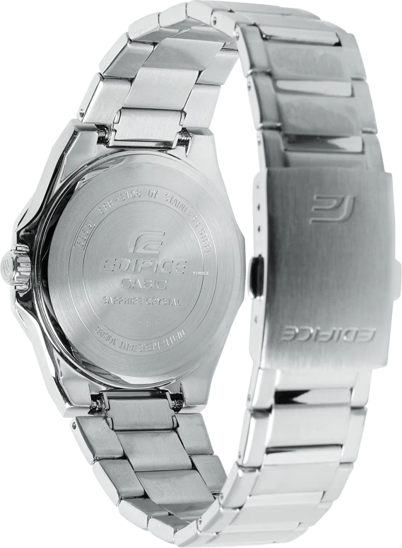 Casio,EDIFICE 44.80x39.90mm,44.80x39.90mm,Stainless Steel,Blue,Quartz,Day,Sapphire,Crystal Glass,EFRS108D,EFRS108D-2AV