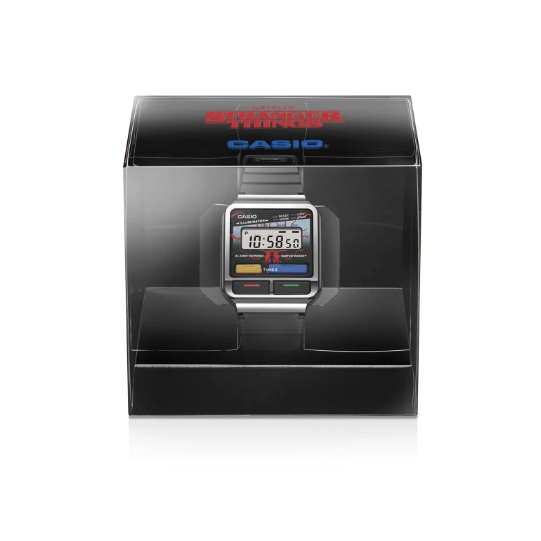 Casio,VINTAGE 40.70x33.50mm,40.70x33.50mm,Resin,Multi-Color,Quartz,Chronograph,Month,Date,Day,Plexi,Glass,Tonneau,A120WEST,A120WEST-1A