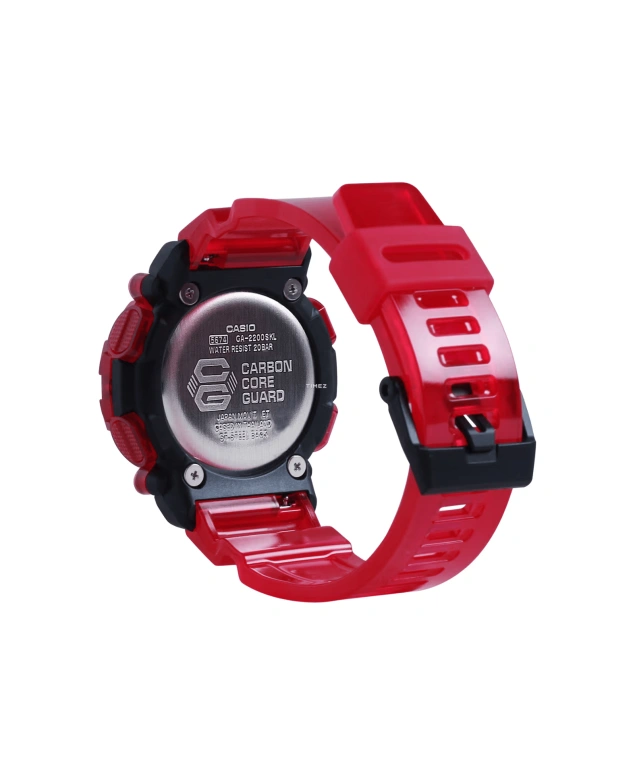 Casio,G-SHOCK 50.80x47.10mm,50.80x47.10mm,Resin,Black,Quartz,Countdown,Chronograph,Month,Date,Hardlex,Round,GA2200SKL,GA2200SKL-4A