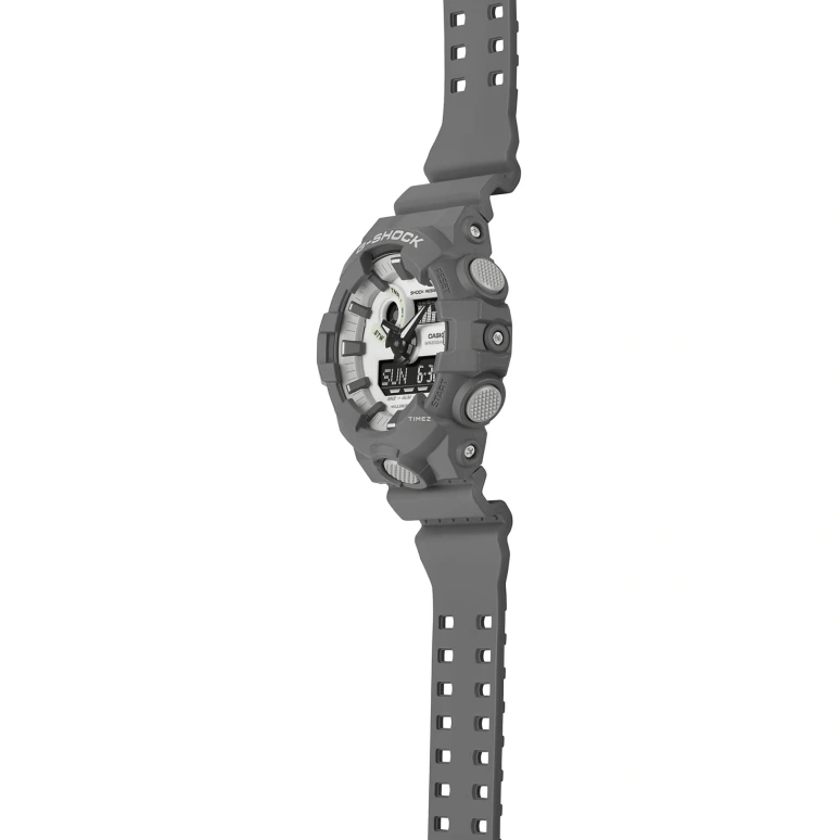 Casio,G-SHOCK 53.40mm,53.40mm,Resin,White,Quartz,Countdown,Chronograph,Month,Date,Hardlex,Round,GA700HD,GA700HD-8A