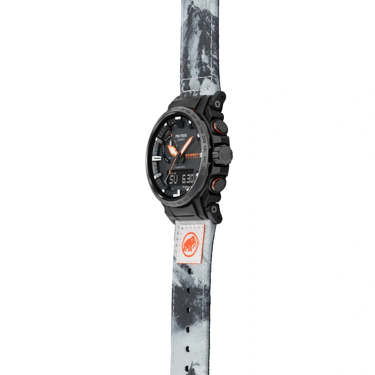 Casio,PROTREK 51x47.40mm,51x47.40mm,Stainless Steel,Black,Quartz,Countdown,Chronograph,Month,Date,Hardlex,Round,PRW61MA,PRW61MA-1A