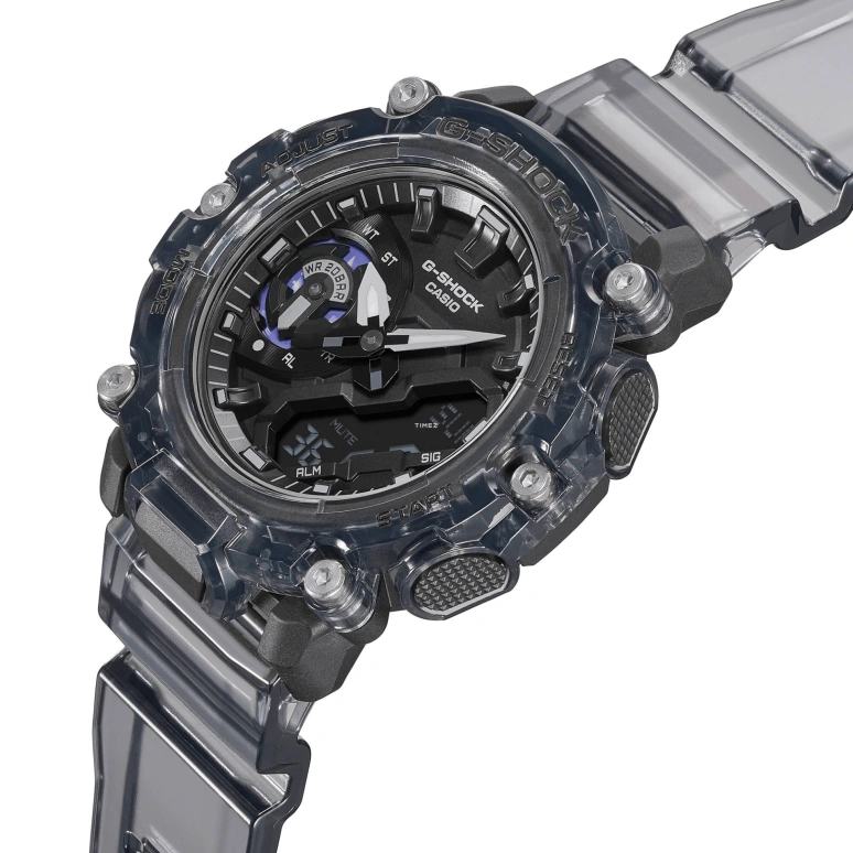 Casio,G-SHOCK 50.80x47.10mm,50.80x47.10mm,Resin,Black,Quartz,Countdown,Chronograph,Month,Date,Hardlex,Round,GA2200SKL,GA2200SKL-8A
