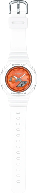 Casio,G-SHOCK 46.20x42.90mm,46.20x42.90mm,Resin,Carbon,Orange,Quartz,Countdown,Chronograph,Month,Date,Hardlex,Round,GMAS2100WS7A