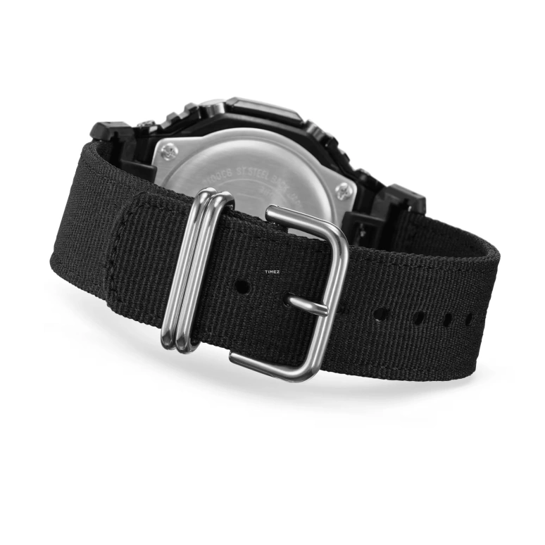 Casio,G-STEEL 44.40mm,44.40mm,Resin,Stainless Steel,Black,Quartz,Countdown,Chronograph,Month,Date,Hardlex,Round,GM2100CB,GM2100CB-1A