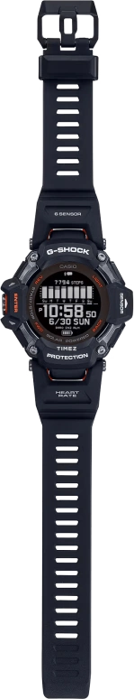 Casio,G-SHOCK 52.60mm,52.60mm,Bio-sourced,Resin,Black,Processor,Countdown,Chronograph,Month,Date,Hardlex,Round,GBDH2000,GBDH2000-1A