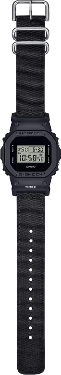 Casio,5600 48.90x42.80mm,48.90x42.80mm,Resin,Grey,Quartz,Countdown,Chronograph,Month,Date,Hardlex,Square,DW5600BCE,DW5600BCE-1