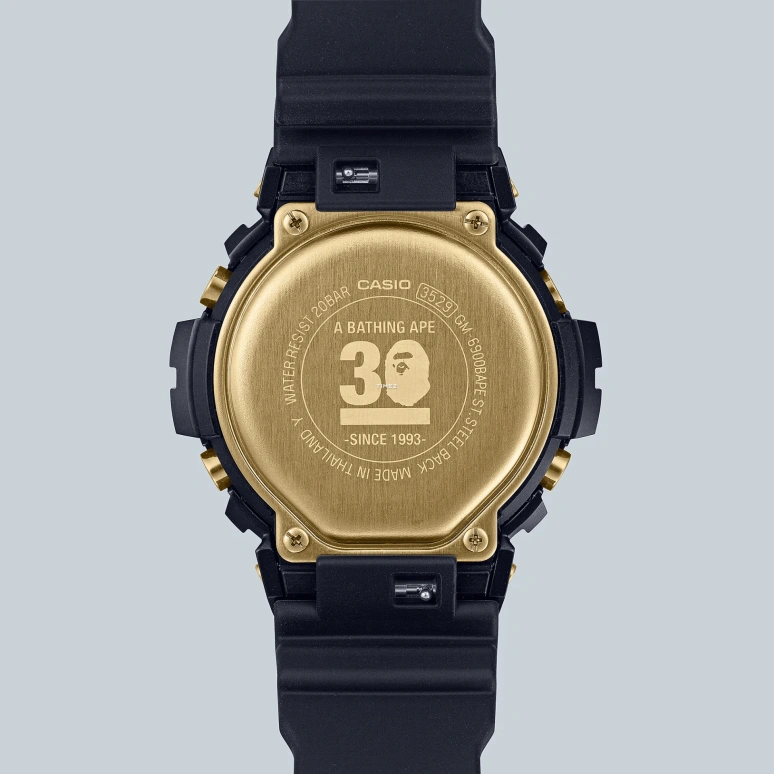 Casio,G-STEEL 49.70mm,49.70mm,Resin,Black,Quartz,Countdown,Chronograph,Month,Date,Hardlex,Round,GM6900BAPE1