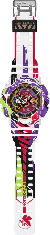 Casio,G-Shock GA-110 55x51.20mm,55x51.20mm,Resin,Red,Quartz,Countdown,Chronograph,Month,Date,Hardlex,Round,GA110EVA307A