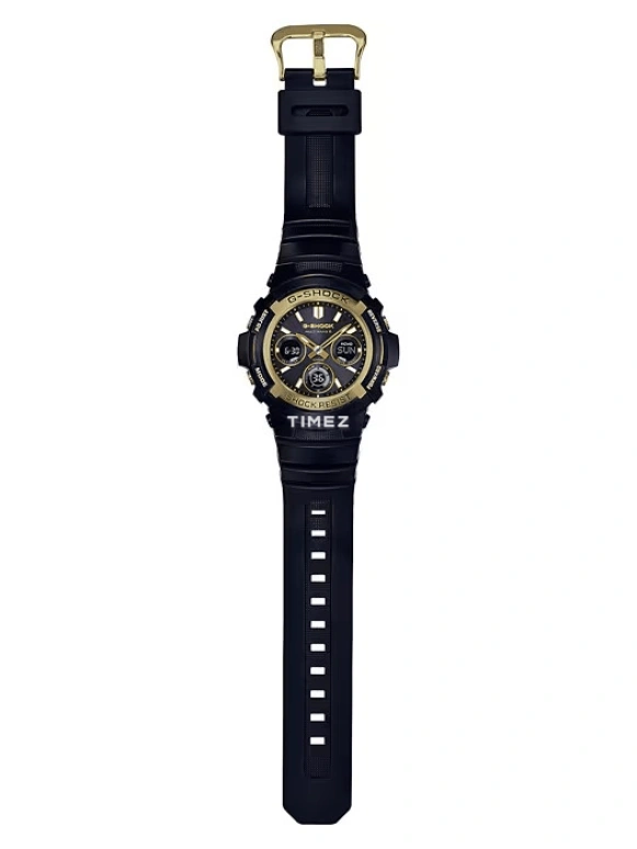 Casio,G-SHOCK 46.40mm,46.40mm,Resin,Black,Quartz,Countdown,Chronograph,Month,Date,Hardlex,Round,AWGM100SBG,AWGM100SBG-1A