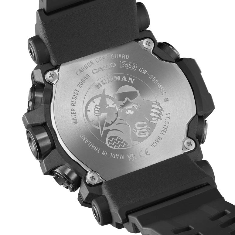 Casio,MASTER OF G - LAND 56.70x52.70mm,56.70x52.70mm,Bio-sourced,Stainless Steel,Grey,Quartz,Countdown,Chronograph,Month,Date,Sapphire,Crystal Glass,Round,GW9500MEC,GW9500MEC-1
