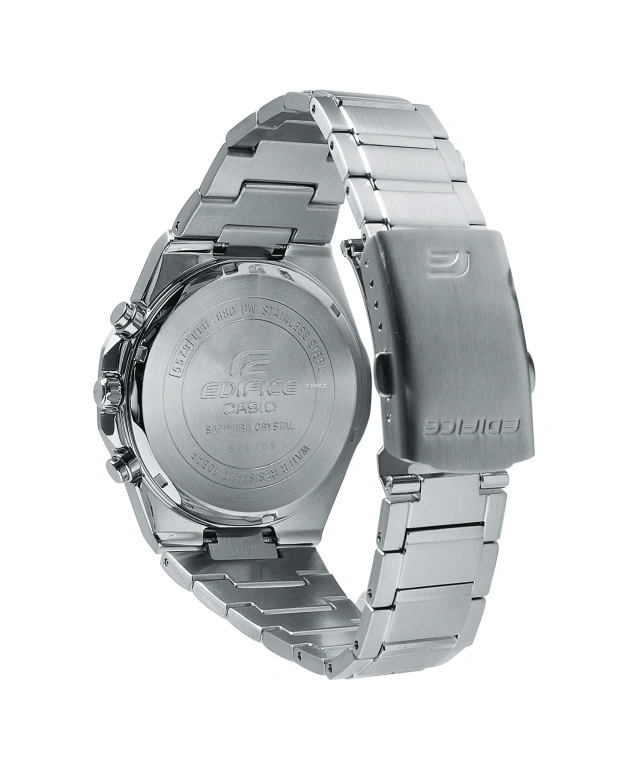 Casio,EDIFICE 48x45.80mm,48x45.80mm,Stainless Steel,Black,Quartz,Chronograph,Day,EFB680D,EFB680D-1AV