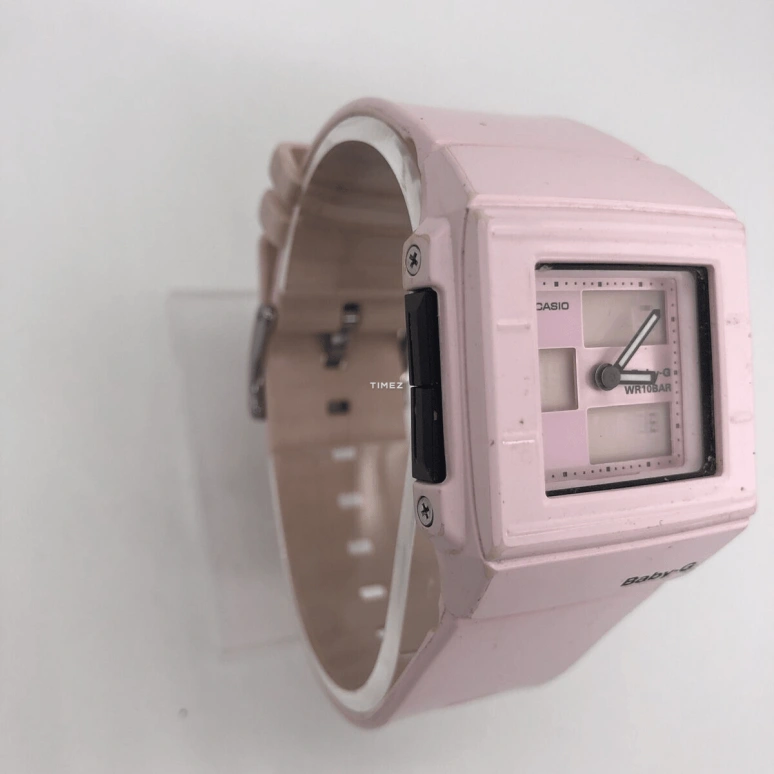 Casio,BABY-G 36mm,36mm,Acrylic,Plastic,Pink,Quartz,BGA,BGA-200-4E2