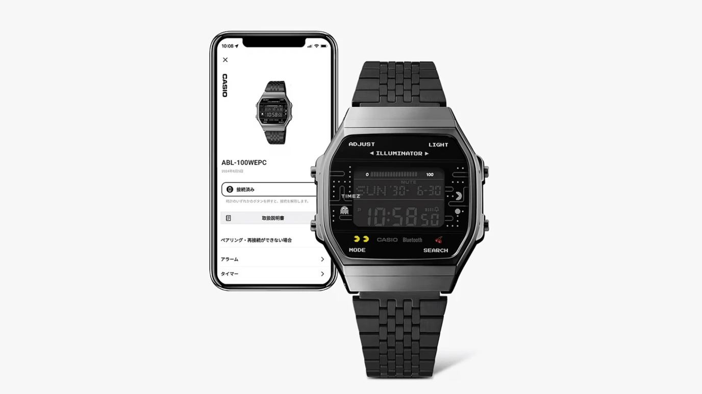 Casio,VINTAGE 41.60x37.90mm,41.60x37.90mm,Resin,Black,Quartz,Countdown,Chronograph,Annual Calendar,Month,Plexi,Square,ABL100WEPC,ABL100WEPC-1B
