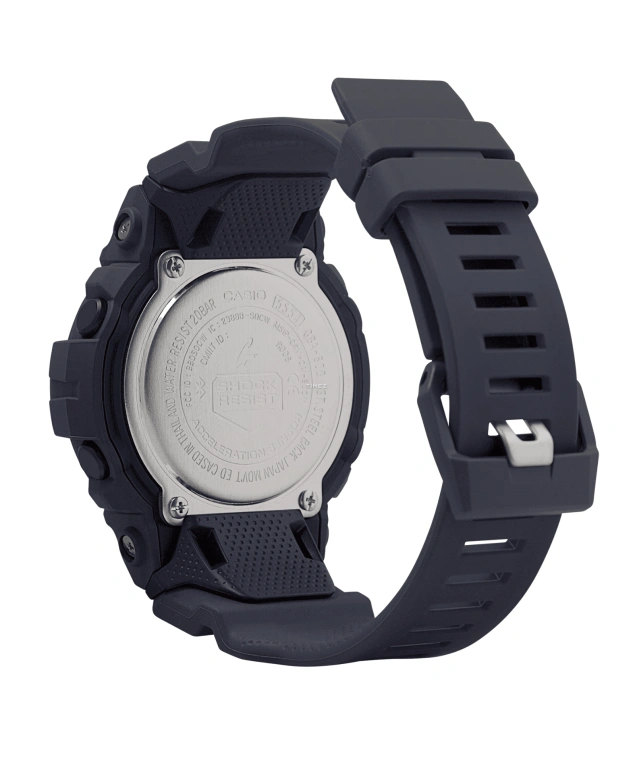Casio,G-SHOCK 48.60mm,48.60mm,Resin,Grey,Quartz,Countdown,Chronograph,Month,Date,Hardlex,Round,GBA800,GBA800-8A