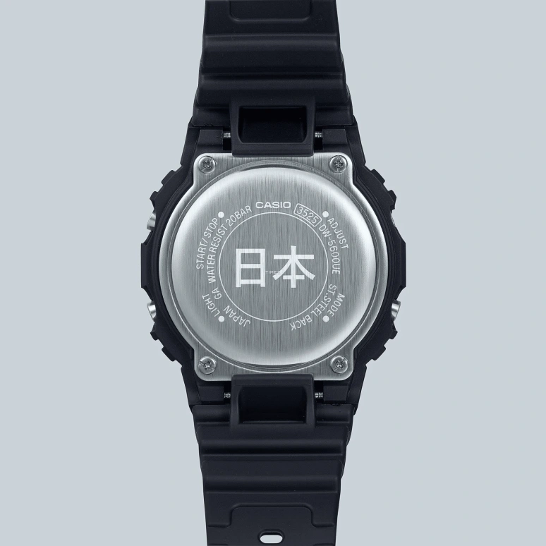 Casio,5600 48.90x42.80mm,48.90x42.80mm,Resin,Multi-Color,Quartz,Countdown,Chronograph,Month,Date,Hardlex,Square,DW5600KHG25,DW5600KHG25-1