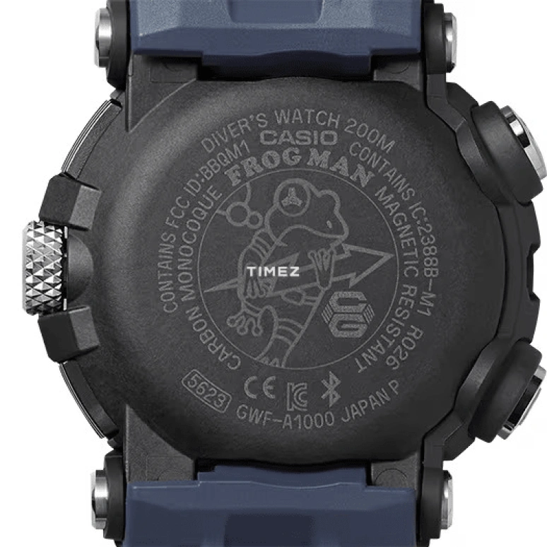 Casio,MASTER OF G - SEA 51.70mm,51.70mm,Carbon,Black,Quartz,Countdown,Chronograph,Day,Dule Time,Sapphire,Round,GWFA1000,GWFA1000-1A2
