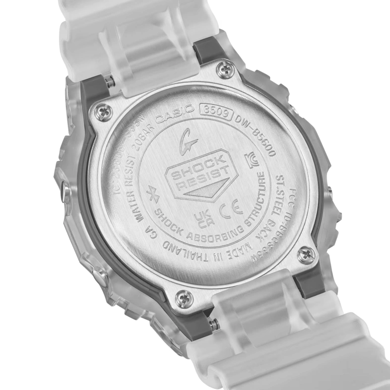 Casio,5600 48.90x42.80mm,48.90x42.80mm,Resin,Black,Quartz,Countdown,Chronograph,Month,Date,Hardlex,Square,DWB5600G,DWB5600G-7