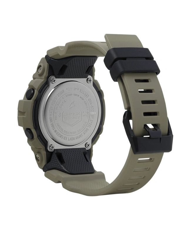 Casio,G-SHOCK 48.60mm,48.60mm,Resin,Grey,Quartz,Countdown,Chronograph,Month,Date,Hardlex,Round,GBA800UC,GBA800UC-5A