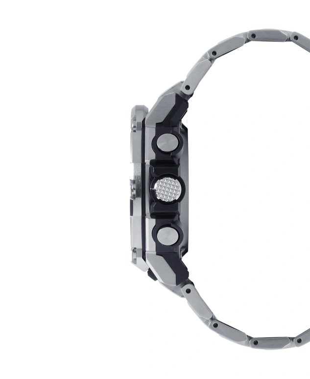 Casio,G-SHOCK 51x50.30mm,51x50.30mm,Resin,Stainless Steel,Black,Quartz,Countdown,Chronograph,Month,Date,Hardlex,Round,GSTB300SD,GSTB300SD-1A