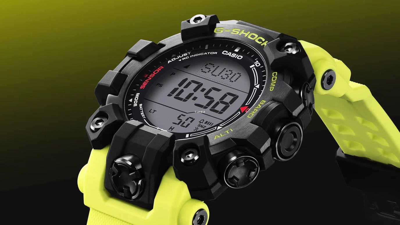 Casio,MASTER OF G - LAND 56.70x52.70mm,56.70x52.70mm,Bio-sourced,Carbon,Resin,Stainless Steel,Grey,Quartz,Countdown,Chronograph,Month,Date,Hardlex,Round,GW9500MRY,GW9500MRY-1A9