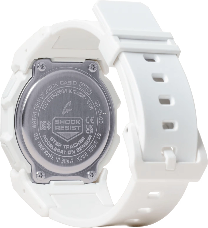 Casio,G-SHOCK 46.30x41.50mm,46.30x41.50mm,Resin,Black,Quartz,Countdown,Chronograph,Annual Calendar,Month,Hardlex,Square,GDB500,GDB500-7