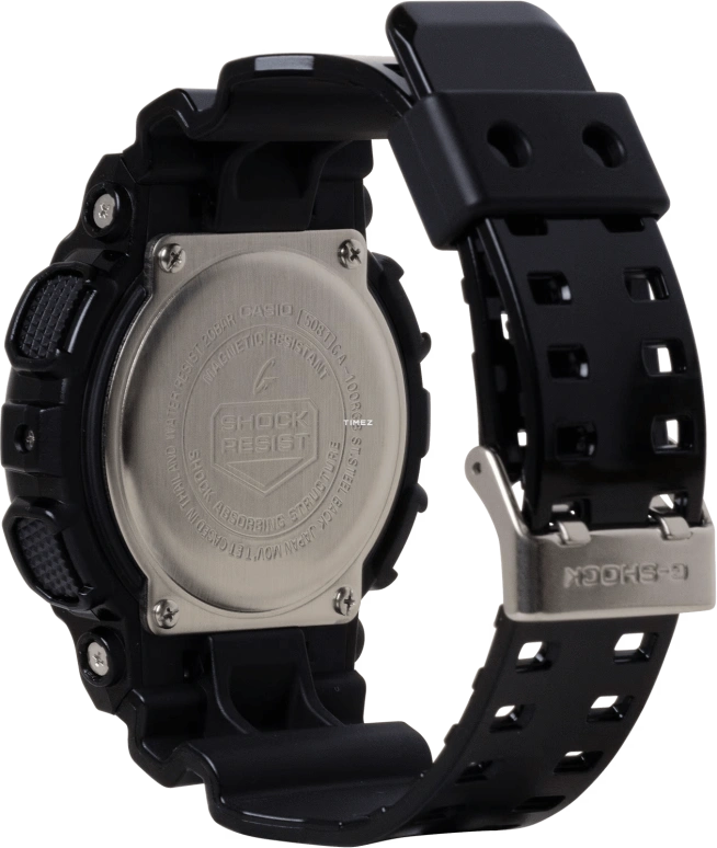 Casio,G-SHOCK 55x51.20mm,55x51.20mm,Resin,Multi-Color,Quartz,Countdown,Chronograph,Month,Date,Hardlex,Round,GA100RGB,GA100RGB-1A