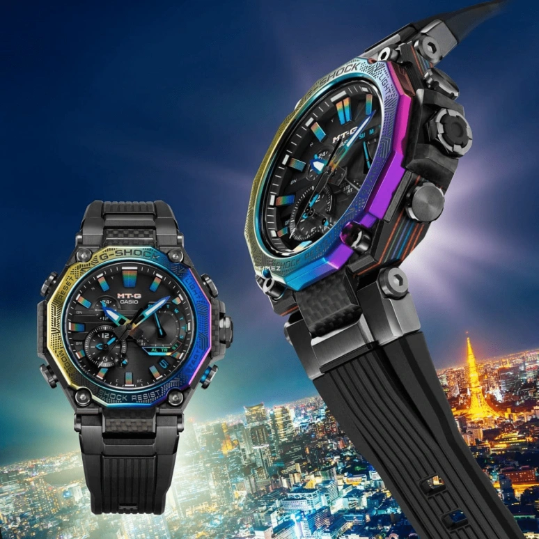Casio,MTG 55.10x49.80mm,55.10x49.80mm,Stainless Steel,Black,Quartz,Countdown,Chronograph,Month,Date,Hardlex,Round,MTGB2000YR,MTGB2000YR-1A
