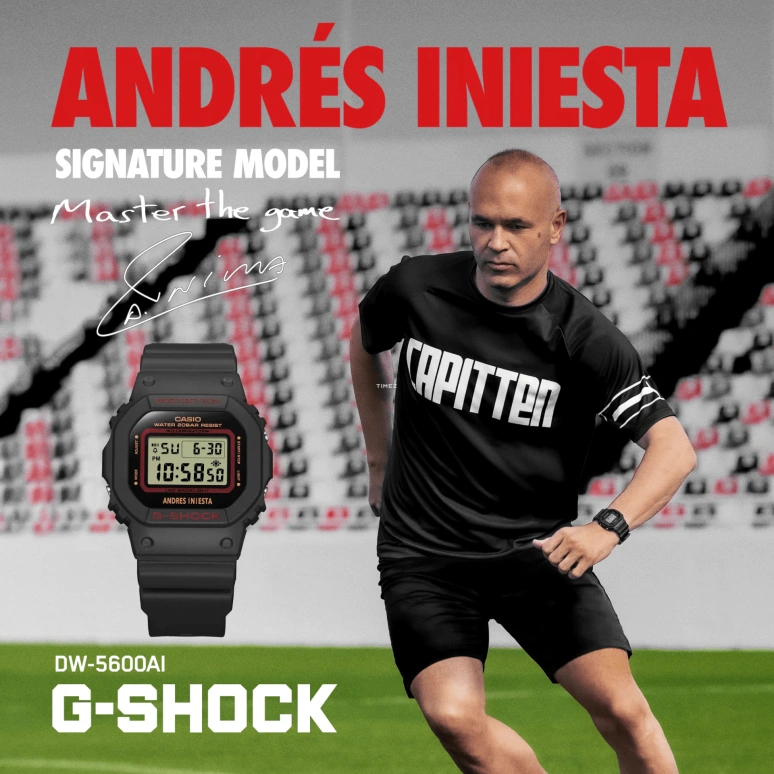Casio,G-SHOCK 48.90x42.80mm,48.90x42.80mm,Bio-sourced,Resin,Black,Quartz,Countdown,Chronograph,Month,Date,Hardlex,Square,DW5600AI,DW5600AI-1