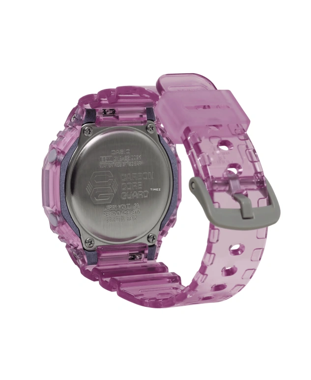 Casio,G-SHOCK 46.20x42.90mm,46.20x42.90mm,Resin,Carbon,Pink,Quartz,Countdown,Chronograph,Month,Date,Hardlex,Round,GMAS2100SK4A