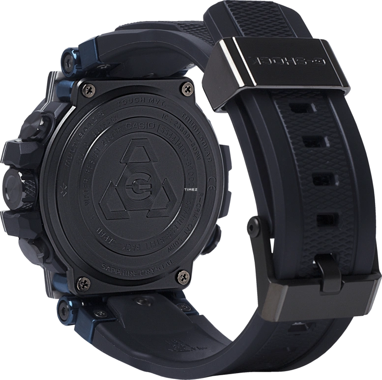 Casio,MTG 55.80x51.70mm,55.80x51.70mm,Resin,Black,Quartz,Countdown,Chronograph,Date,Day,Sapphire,Crystal Glass,Round,MTGB1000XB1A