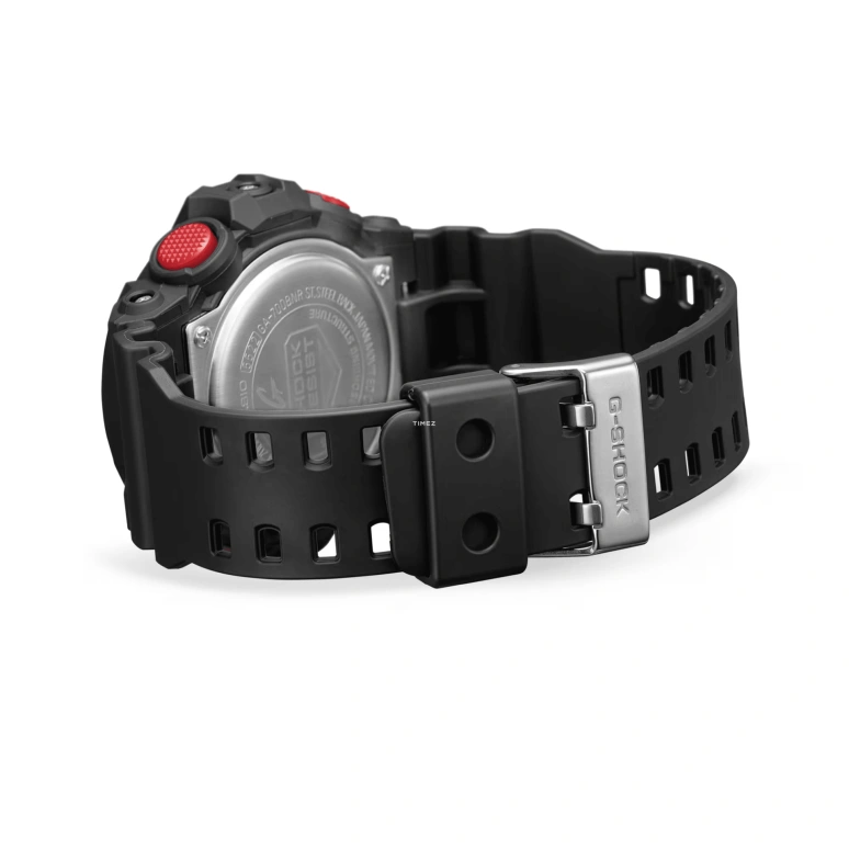 Casio,G-SHOCK 53.40mm,53.40mm,Resin,Black,Red,Quartz,Countdown,Chronograph,Month,Date,Hardlex,Round,GA700BNR,GA700BNR-1A