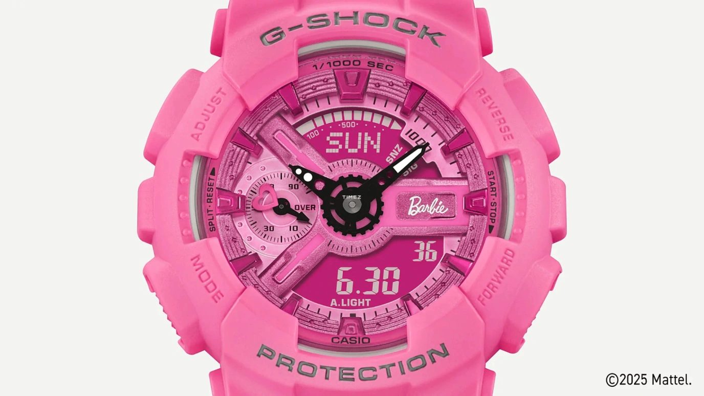 Casio,G-SHOCK 45.90mm,45.90mm,Resin,Pink Red,Quartz,Countdown,Chronograph,Month,Date,Hardlex,Round,GMAS110BE,GMAS110BE-4A