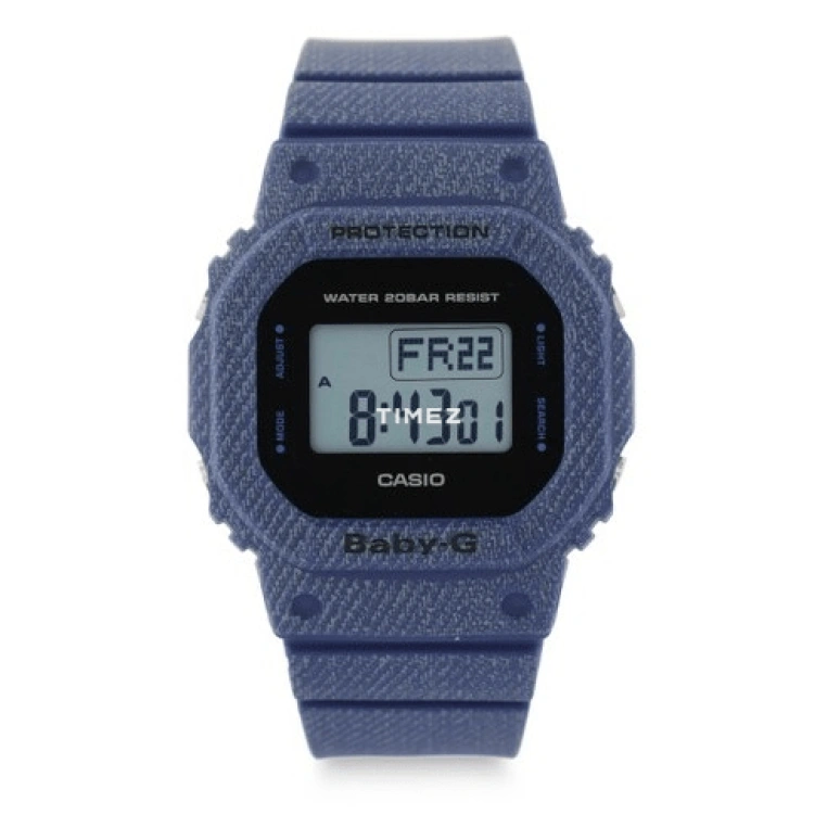 Casio,BABY-G 44.70x40mm,44.70x40mm,Plastic,Black,Grey,Quartz,Date,Day,BGD,BGD-560DE-2D