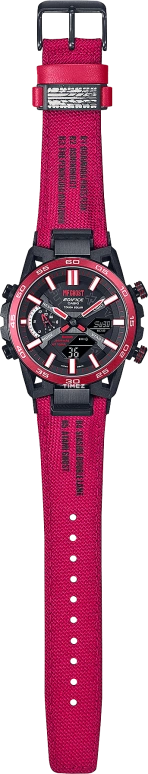 Casio,EDIFICE 51x47.80mm,51x47.80mm,Resin,Stainless Steel,Black,Quartz,Countdown,Chronograph,Date,Day,Hardlex,Round,ECB2000MFG1A