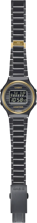 Casio,CASIOTRON 42.70x39.10mm,42.70x39.10mm,Stainless Steel,Black,Quartz,Countdown,Chronograph,Month,Date,Hardlex,Round,TRN50ZE,TRN50ZE-1A